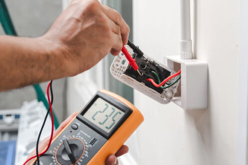 Electrical outlet installation in Seattle, WA
