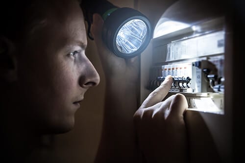 Bellevue Residential Electrician Checking the Power